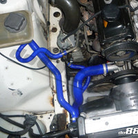 Volvo 700/940 Turbo Coolant hoses Blue/Black