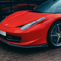 Ferrari 458 Italia / Spider CARBON Front Bumper Splitter