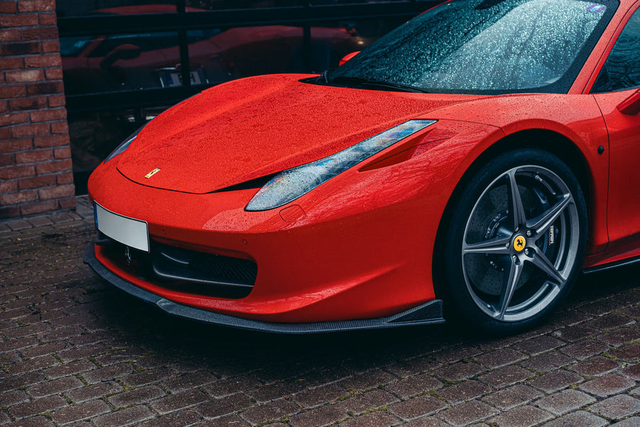 Ferrari 458 Italia / Spider CARBON Front Bumper Splitter