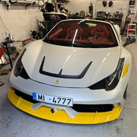 Ferrari 458 CARBON Performance Aero hood extension