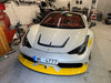 Ferrari 458 CARBON Performance Aero hood extension