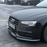 AUDI A5 S5 B8 8T Facelift P-Performance Carbon Fiber Front Bumper Splitter