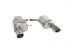 BMW E63 Rear Muffler 2 Duplex tips, round 100mm (SS)