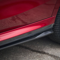 BMW X6 G06 M Sport Side skirts add-ons Carbon