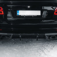 BENTLEY BENTAYGA -20 Speed S Carbon fiber rear bumper diffuser valance