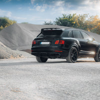 BENTLEY BENTAYGA -20 Speed S Carbon fiber rear bumper diffuser valance