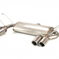 Mazda MX5 Rear Muffler 4 Duplex Tips, Round 70mm (SS)